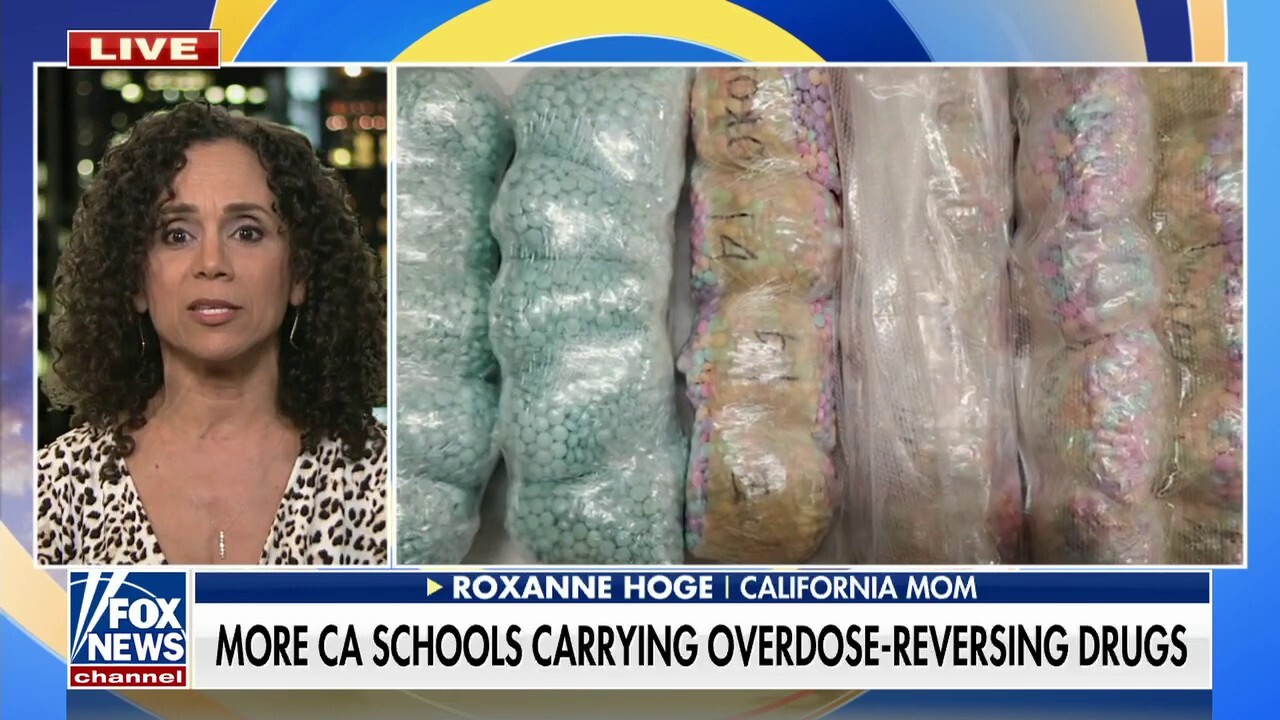 Schools stockpile Narcan as overdose deaths skyrocket: California mom blames Biden border policies