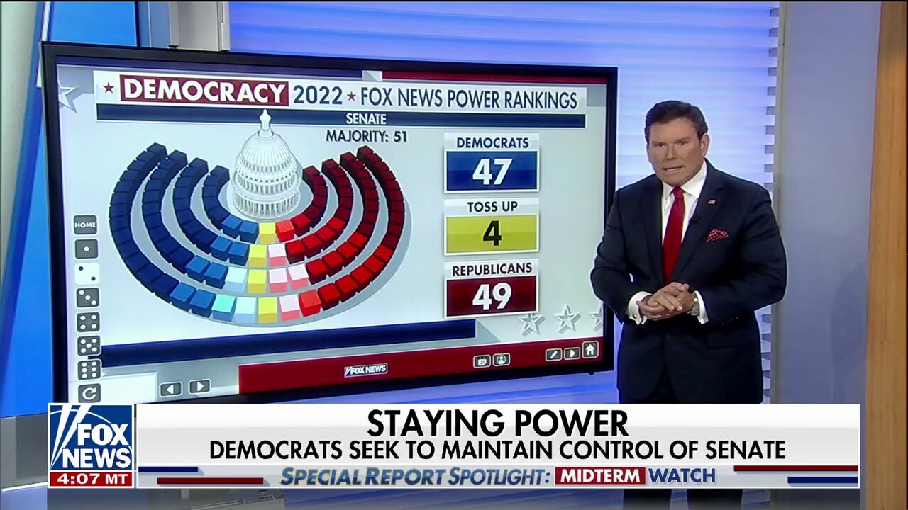 Bret Baier relays where voters stand on key issues and which Senate seats are up for grabs