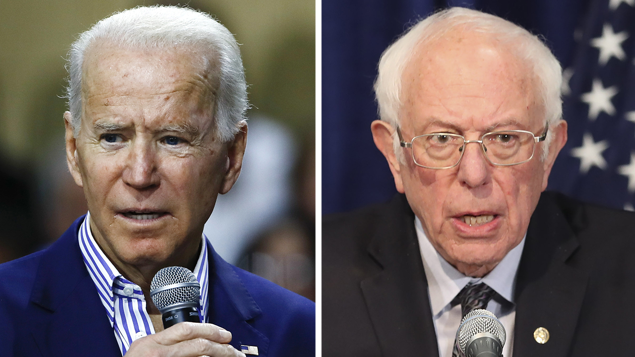 Biden, Sanders talk coronavirus on campaign trail