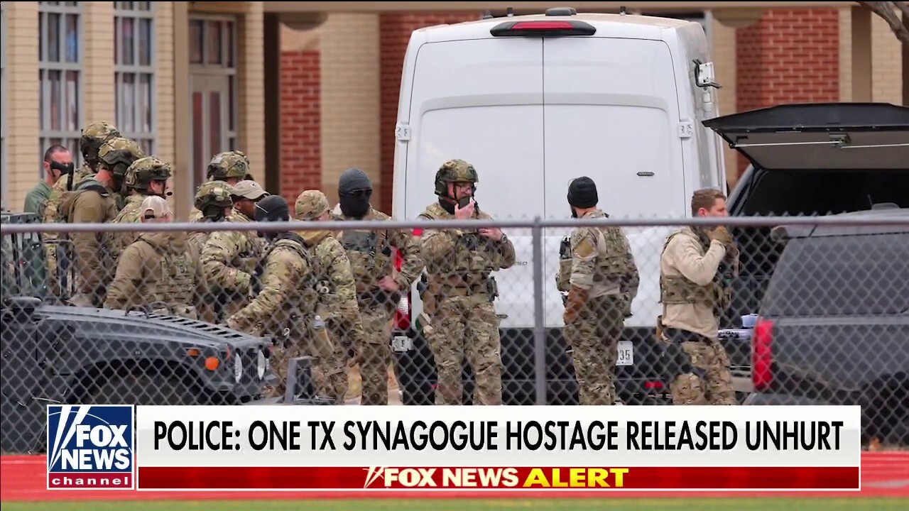 One Texas synagogue hostage released unharmed