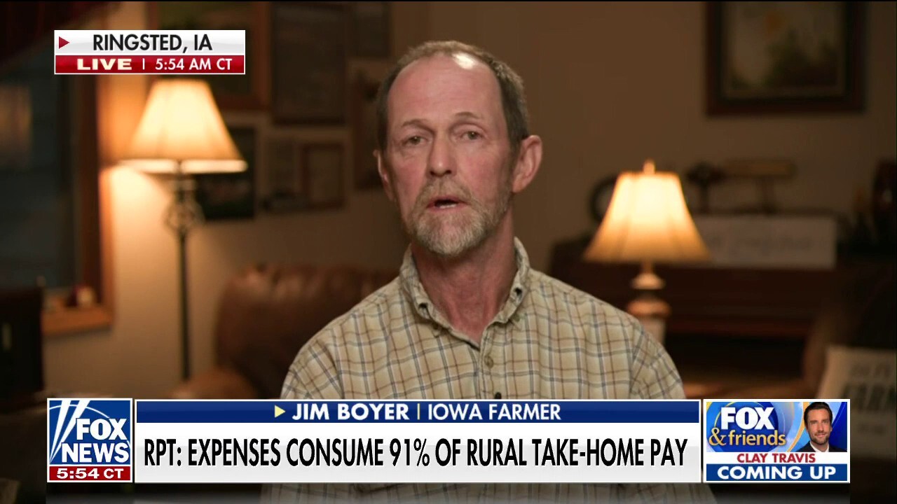 Iowa farmer says rising costs ‘all created by Biden admin’