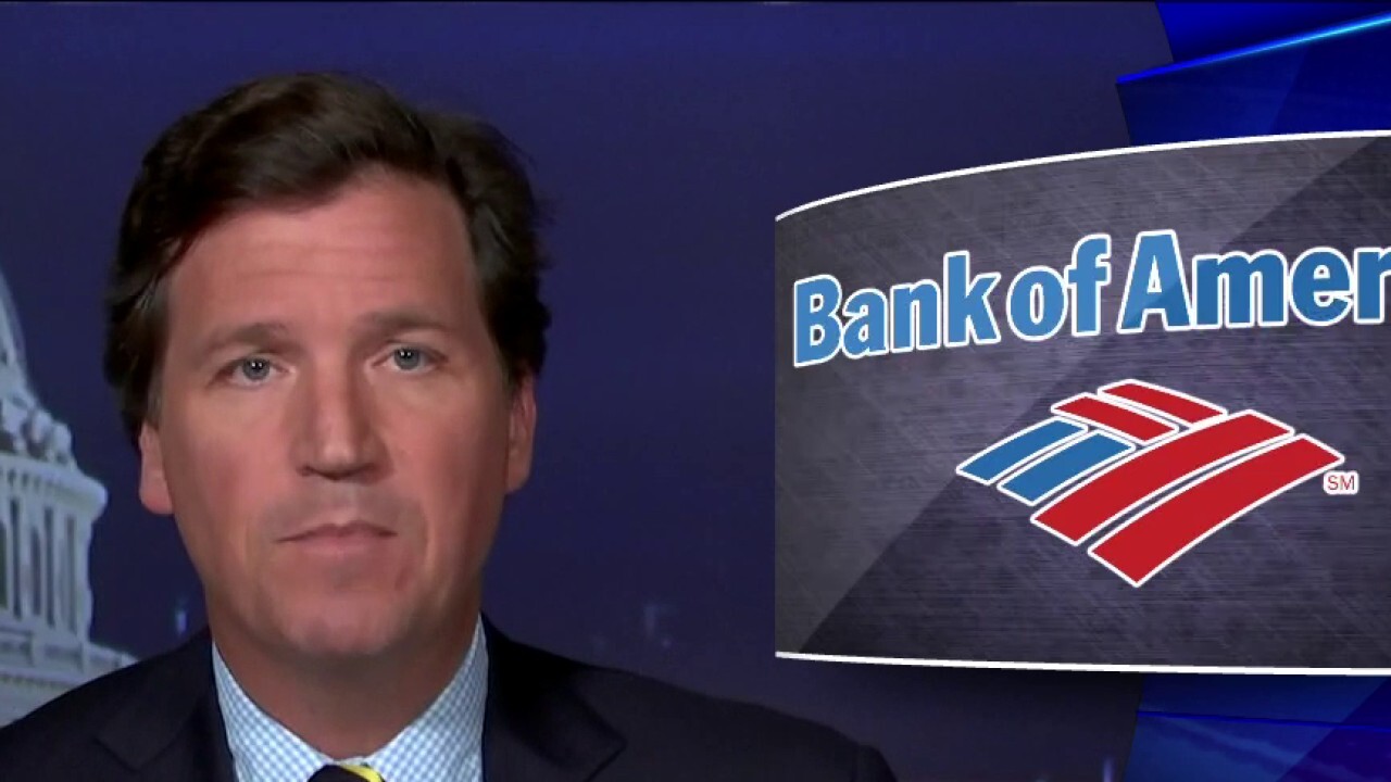 Tucker Carlson Bank Of America Handed Over Customer Data To Feds Following Capitol Riot Fox News