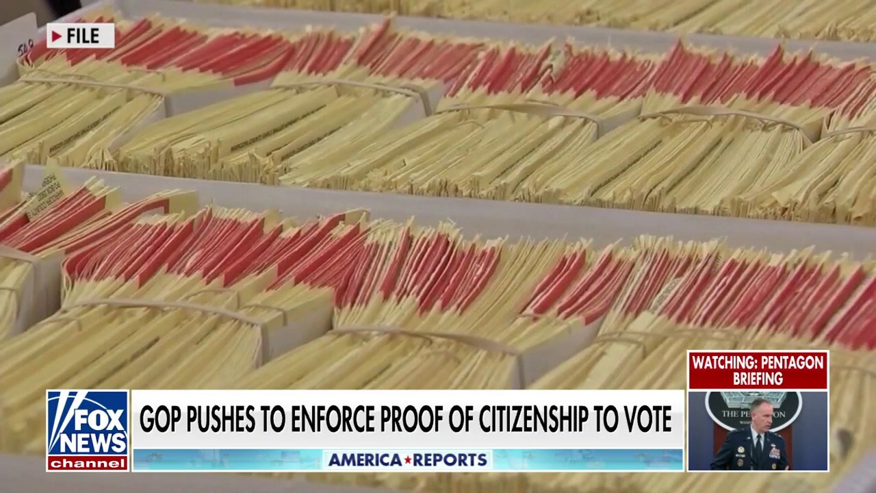 GOP pushes to enforce proof of citizenship to vote