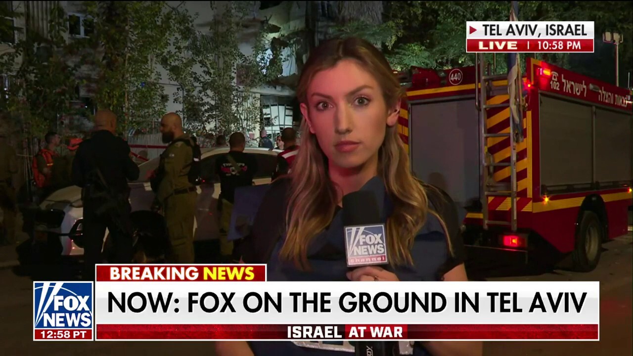 Reported rocket strikes near Tel Aviv