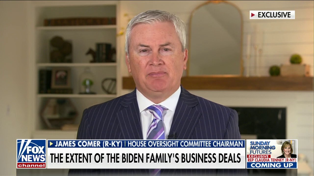 Biden family 'in a pickle' over business deals, says Rep. James Comer