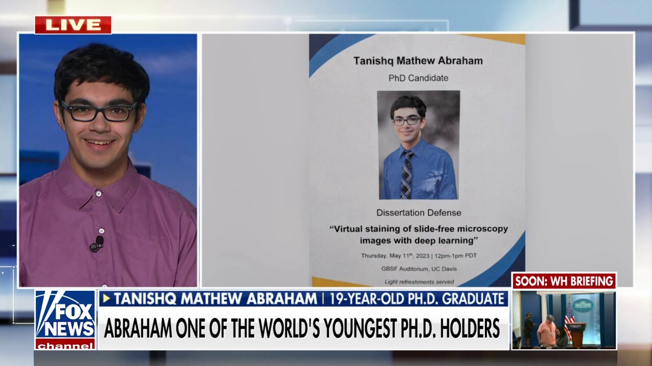 19-year-old earns PhD after starting community college at age 7