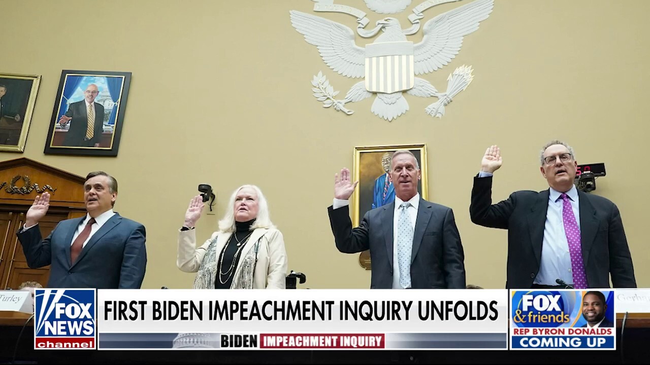 Biden impeachment inquiry hearing witness speaks out on 'infighting' and 'deflection'