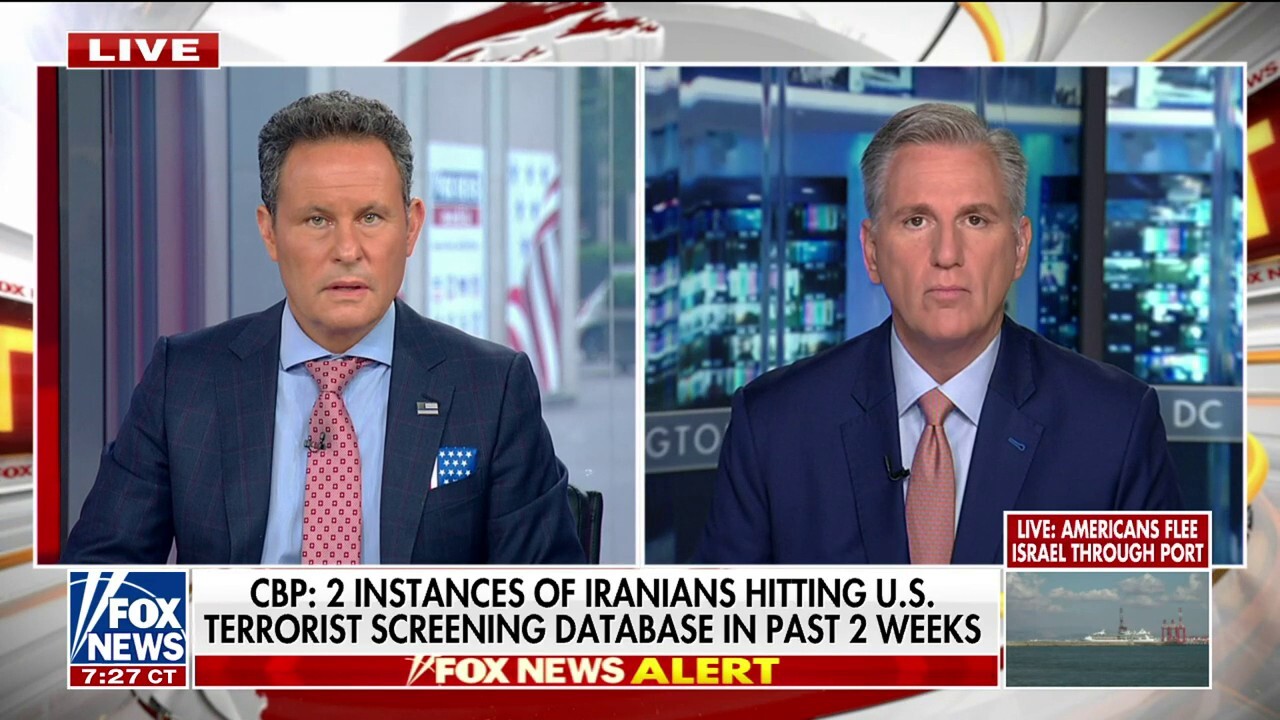 Kevin McCarthy warns 'we don't know' if there are terrorist cells in America