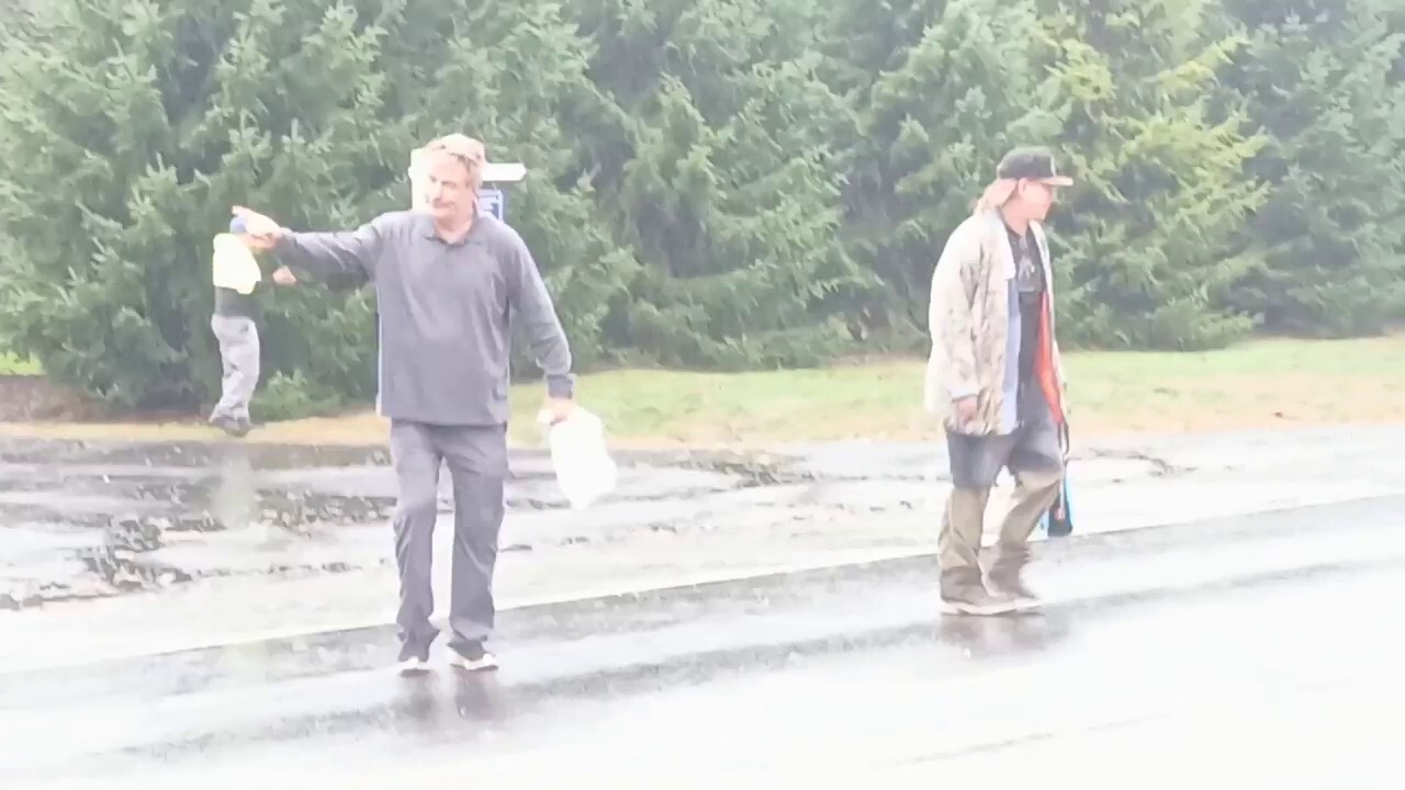 Alec Baldwin at the scene of car collision in the Hamptons