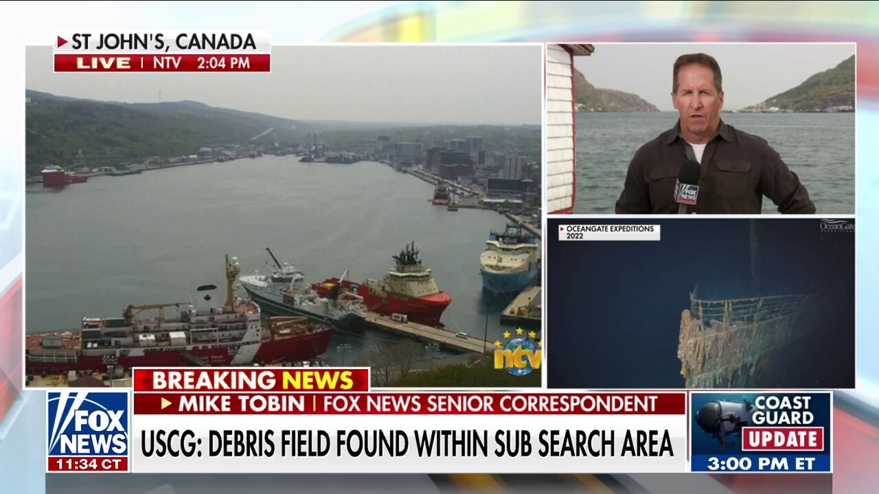 Debris found in submarine search area, connection to the Titan unconfirmed