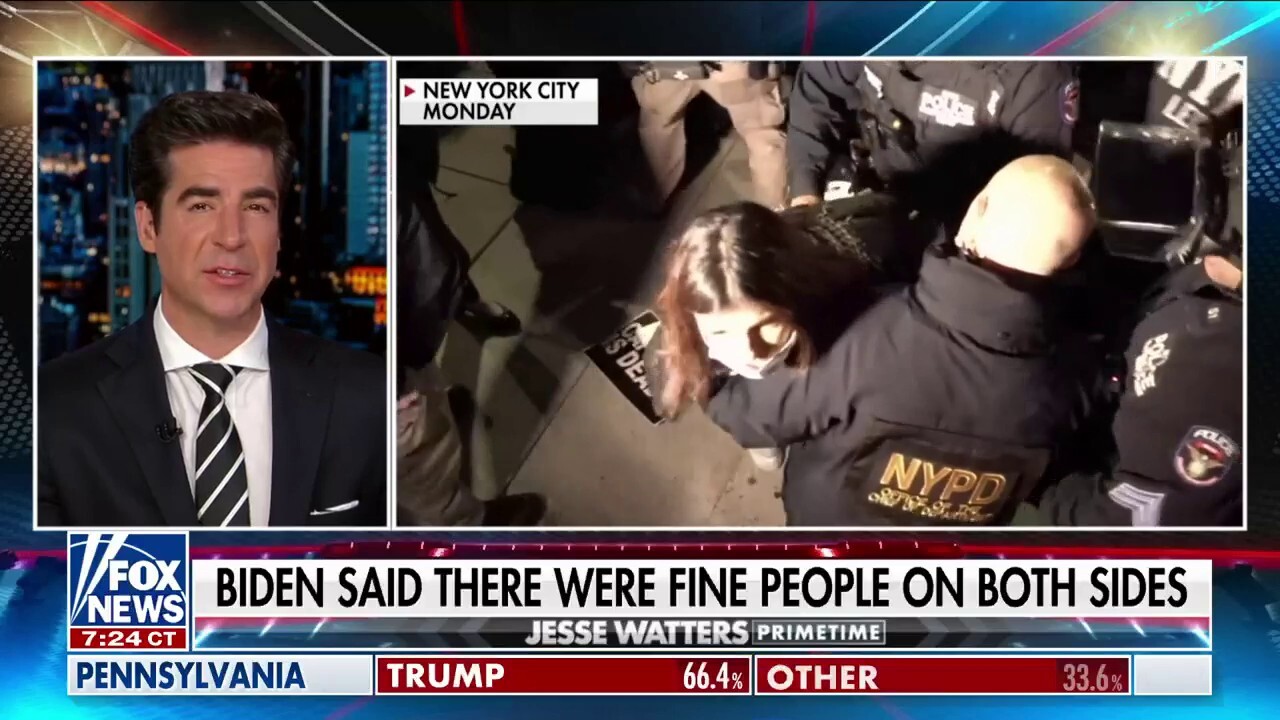 Jesse Watters: Why are many pro-Hamas protesters women?