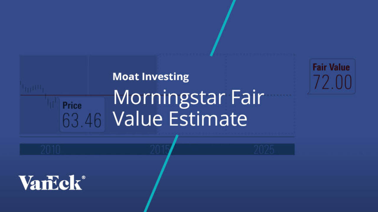 Morningstar Fair Value Estimate | VanEck