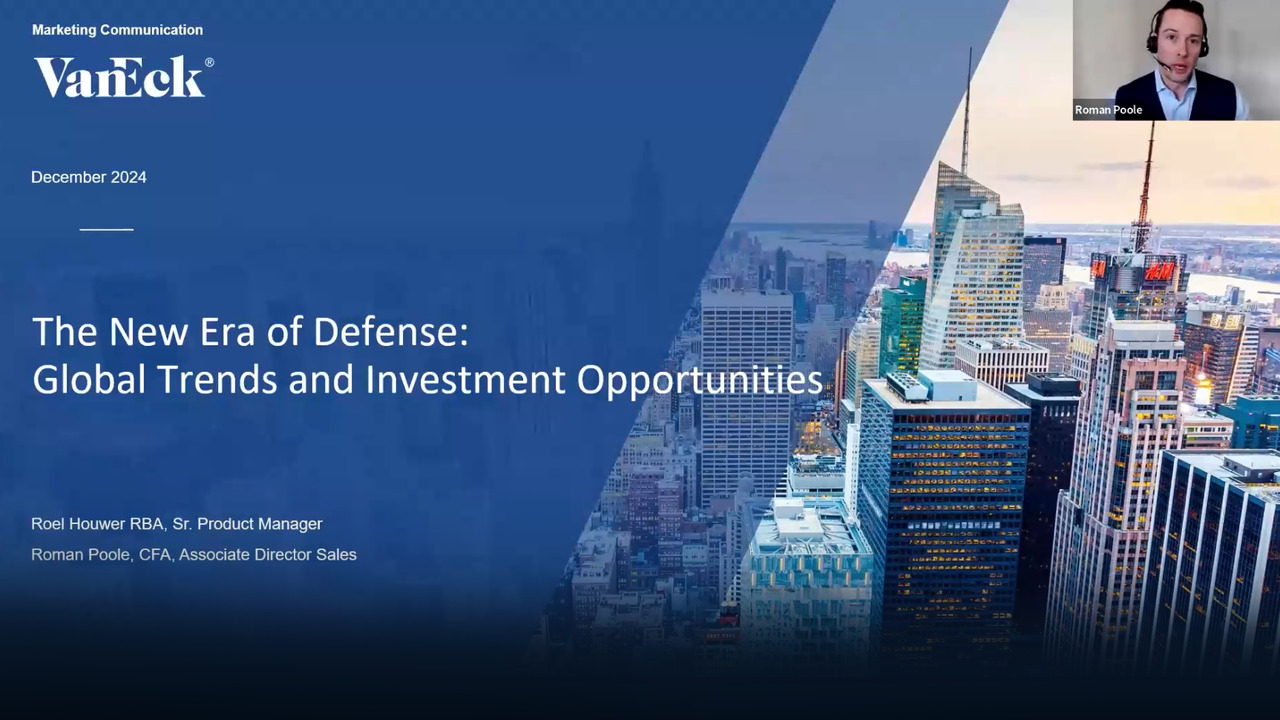 The New Era of Defense: Global Trends and Investment Opportunities | VanEck