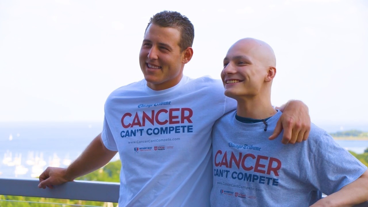 Charitable Rizzo inspires teen battling cancer