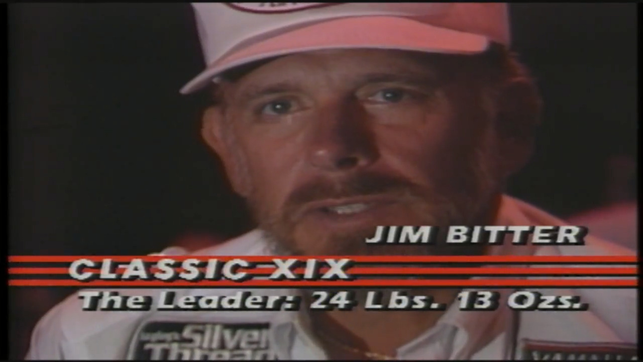 1989 Classic: Final day with Jim Bitter - Bassmaster