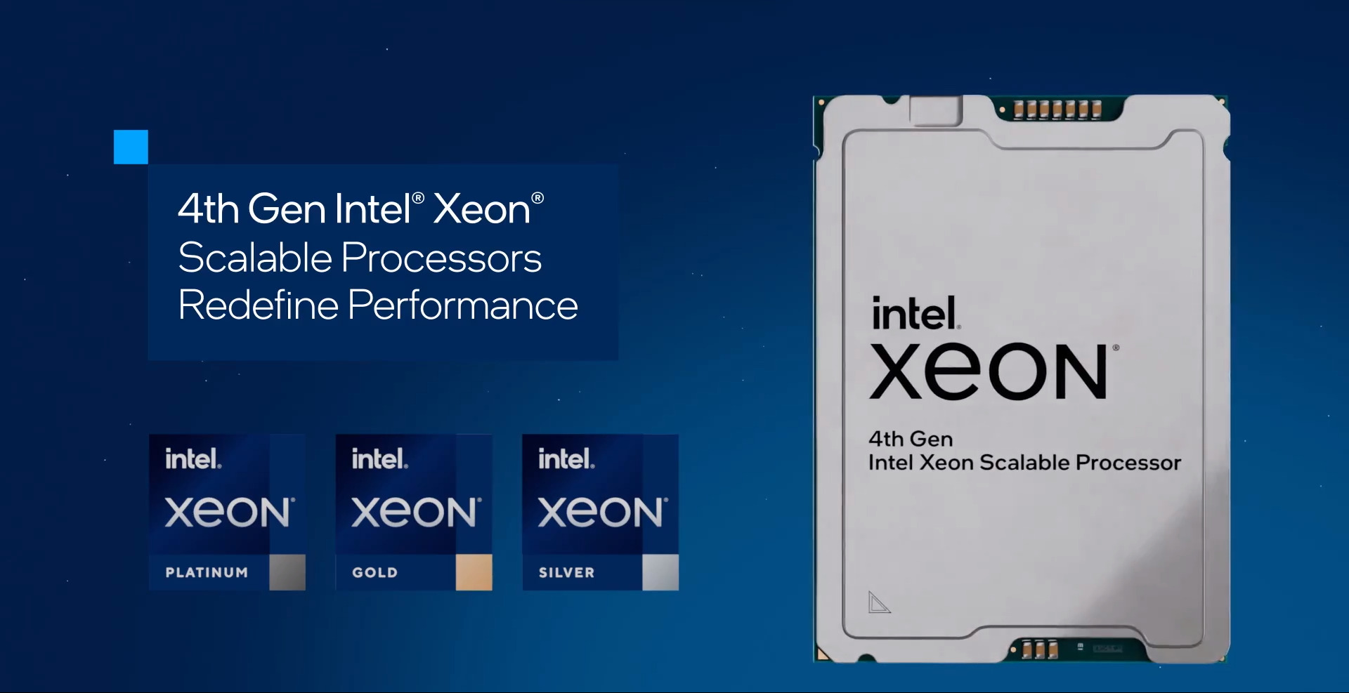 4th Gen Xeon Scalable Processors