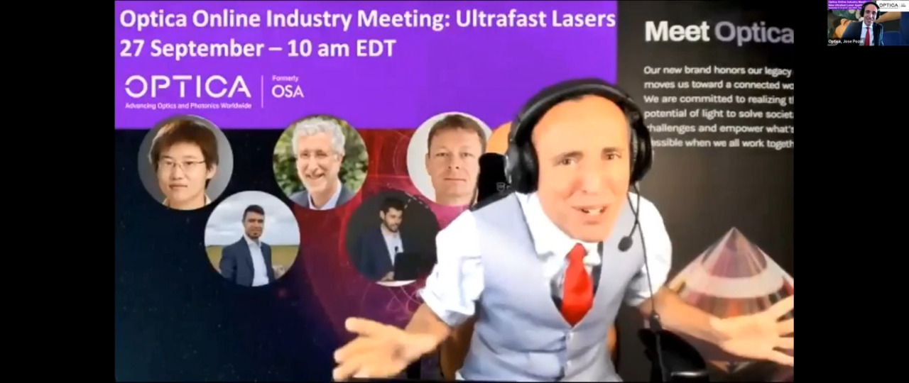Optica Online Industry Meeting: New Ultrafast Laser Applications