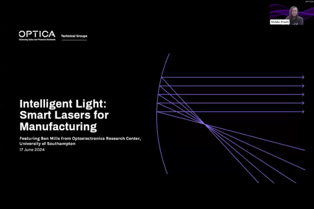 Intelligent Light: Smart Lasers for Manufacturing