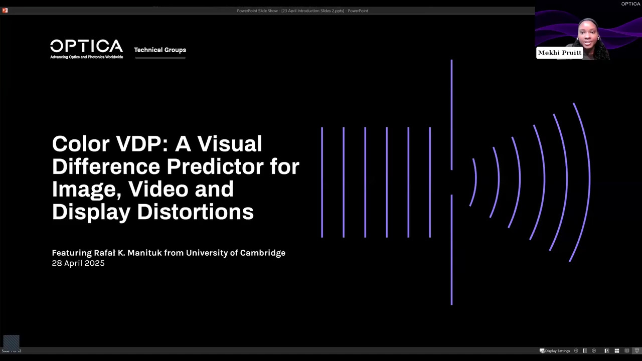 Color VDP: A Visual Difference Predictor for Image, Video and Display Distortions