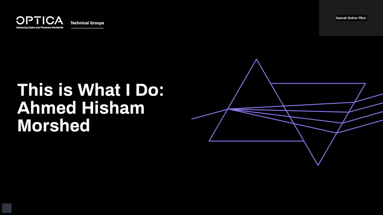 This is What I Do: Ahmed Hisham Morshed