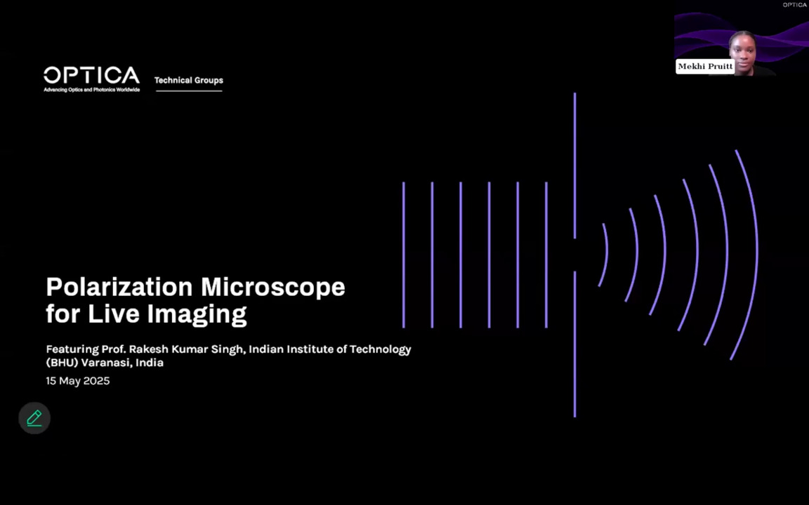 Polarization Microscope for Live Imaging