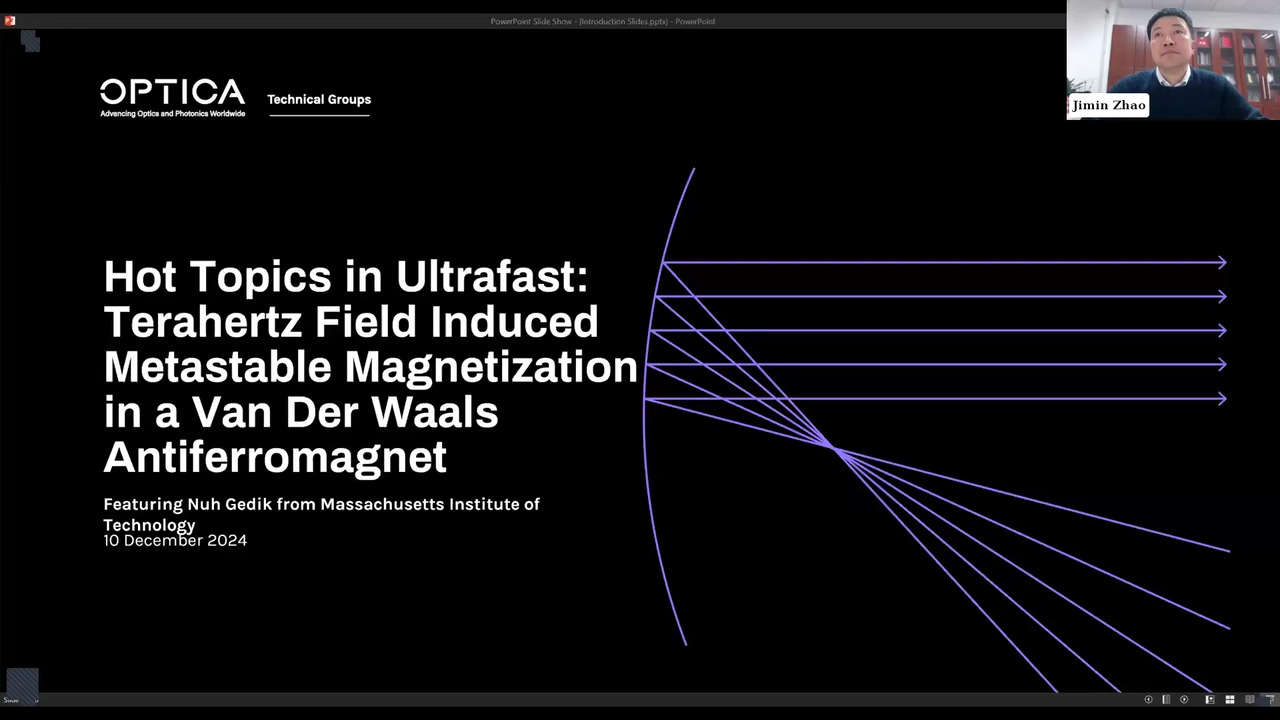 Hot Topics In Ultrafast: Terahertz Field Induced Metastable Magnetization in a Van Der Waals Antiferromagnet