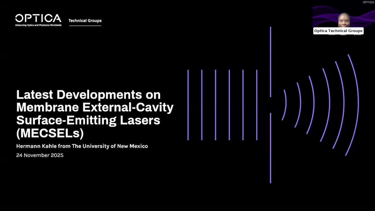 Latest Developments on Membrane External-Cavity Surface-Emitting Lasers (MECSELs)