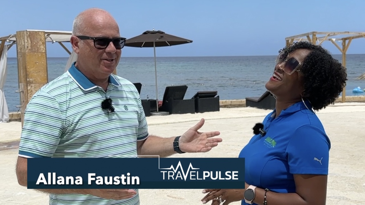 Allana Faustin with John Kirk on Location in Jamaica | TravelPulse