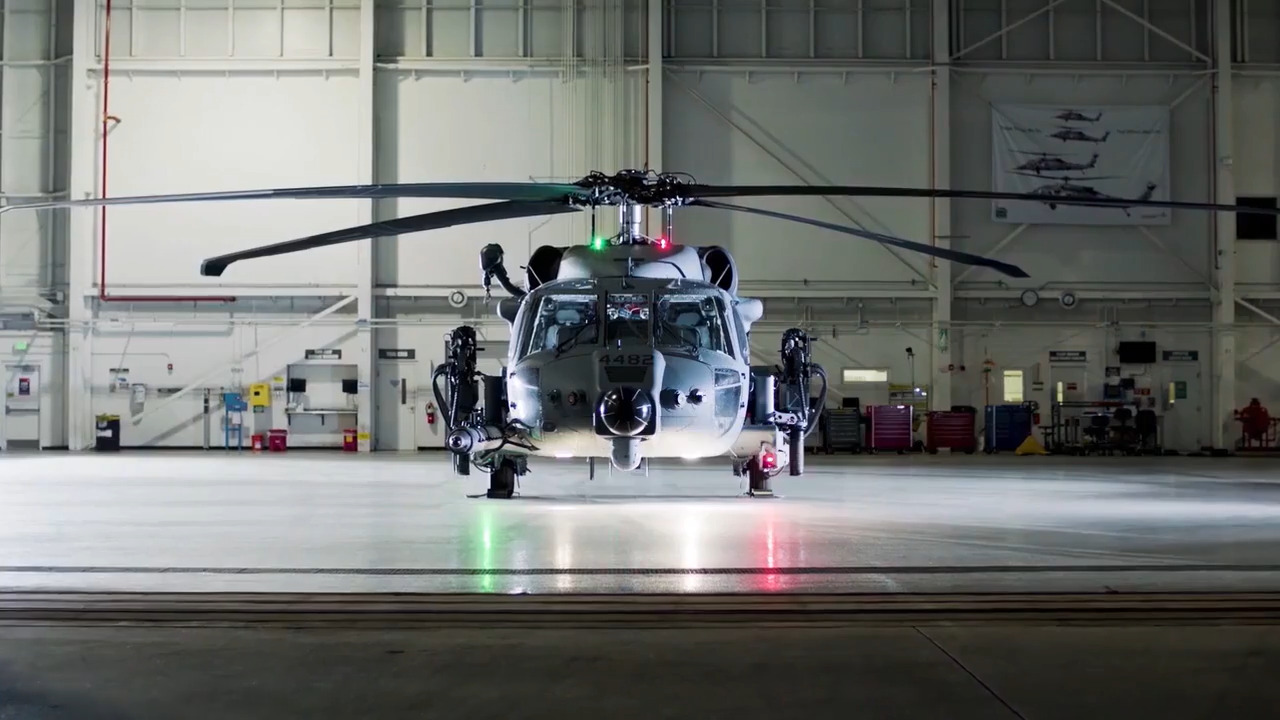 Air Force Unveils New Hh 60w Jolly Green Ii Helicopter