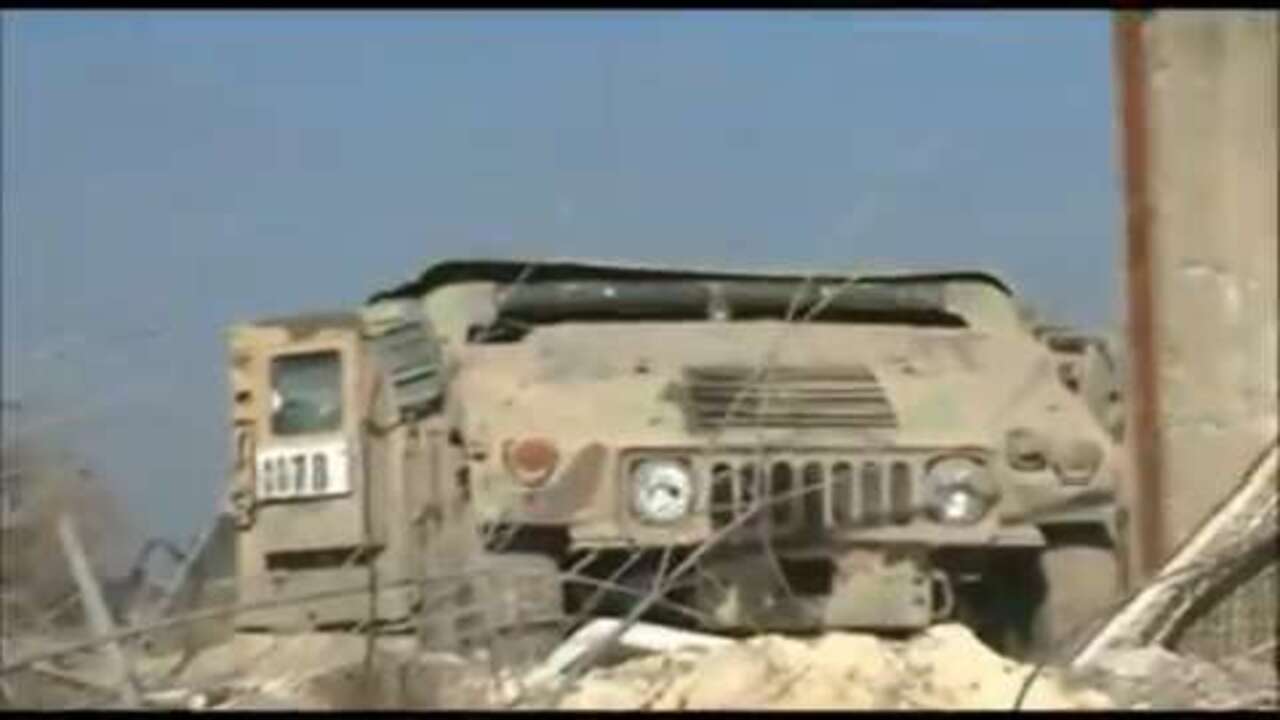 Figurine 1/35 Humvee Rebelle Syrien – Groupe Islamique – Peinte Et Assemblée Par Pro