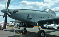 International Arrivals: Aircraft Displays at Farnborough 2018