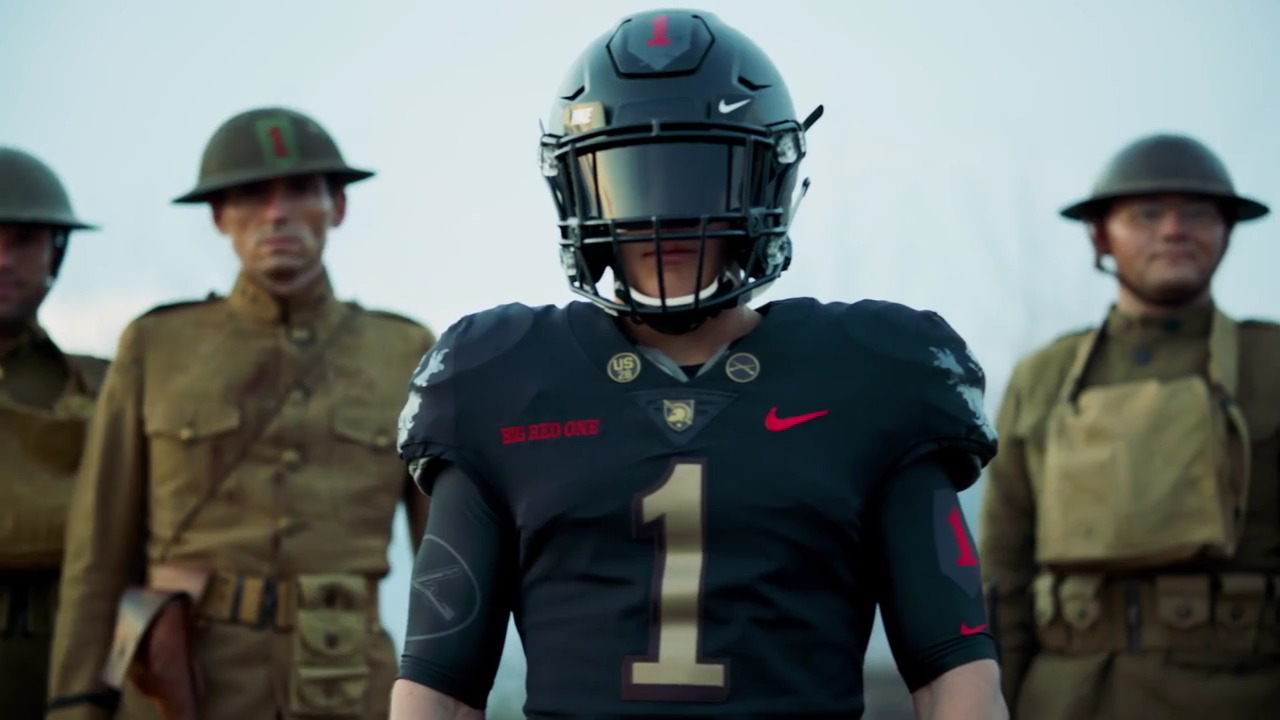 army football jersey big red one