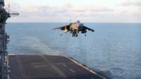 AV-8B Harrier Landing and Take Off
