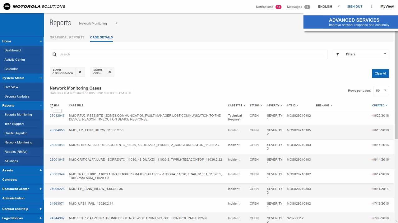 MyView Portal Guided Tour: Services - Motorola Solutions Video Library Update (Catalogue)