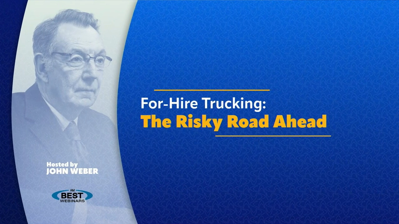 "For-Hire Trucking: The Risky Road Ahead" Webinar