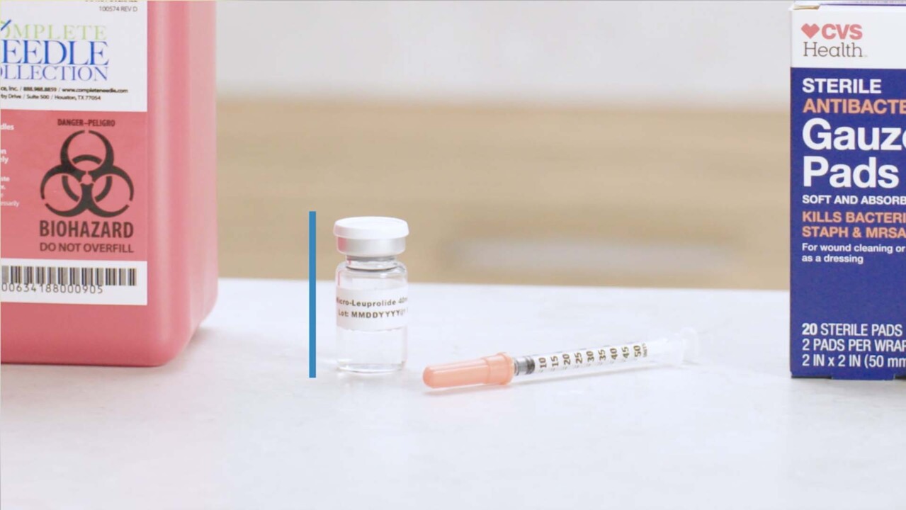 Encompass Fertility Injection Training 10 - Microdose Leuprolide Acetate - Subcutaneous Injection