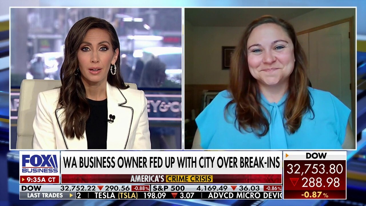 Antique Marketplace owner Carly Willis joins "Varney & Co." to discuss the vandalism her business has consistently suffered in Washington state.
