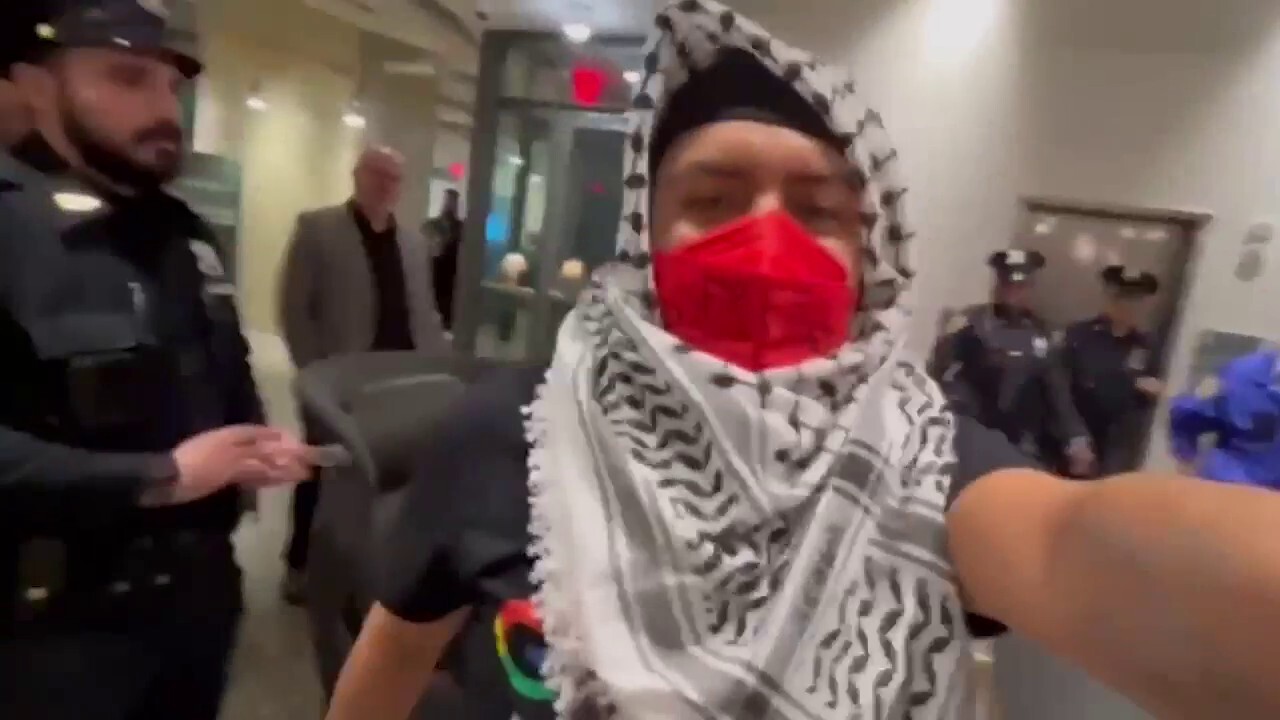 Nine Google employees were arrested after protesting the tech giant's contract with the Israeli military. (Credit: Justice Speaks)