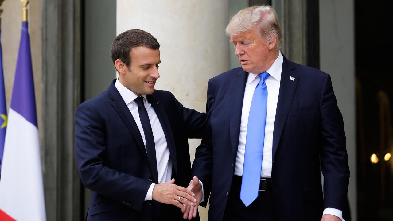 Trump, Macron meeting may signal new alliance