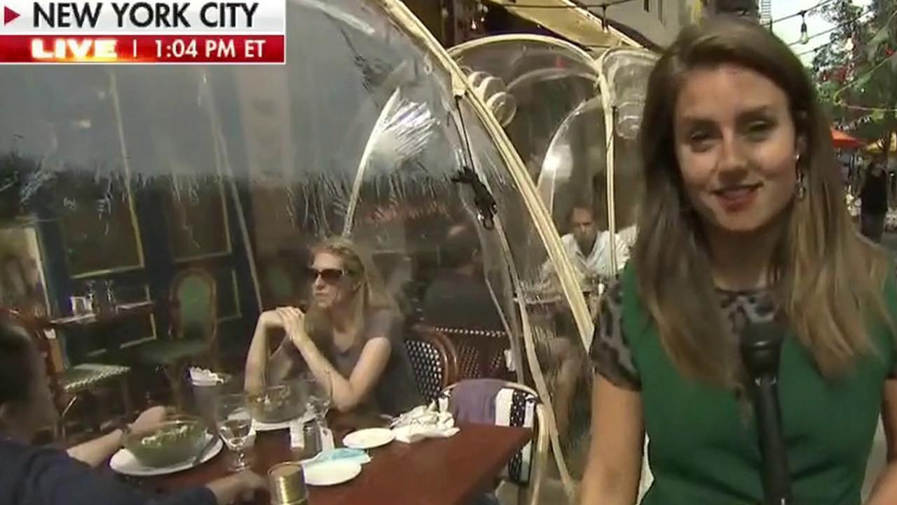 Could eating in a bubble be the future of dining in the coronavirus-era? 