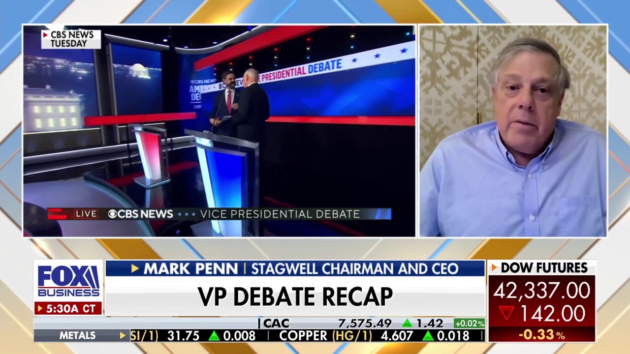 Unanimous decision is that Vance did a better job and a lot to improve image: Mark Penn