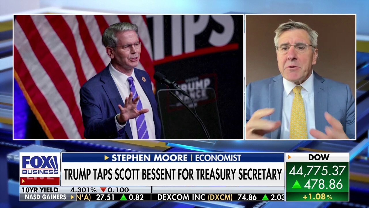 Wall Street will love Trump's Treasury secretary choice: Stephen Moore