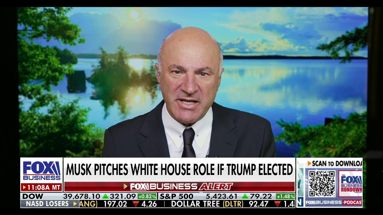 O'Leary Ventures Chairman and 'Shark Tank' star Kevin O'Leary weighs in on inflation data, Kamala Harris' yet-to-be-announced economic plan and Elon Musk's interview with Donald Trump.