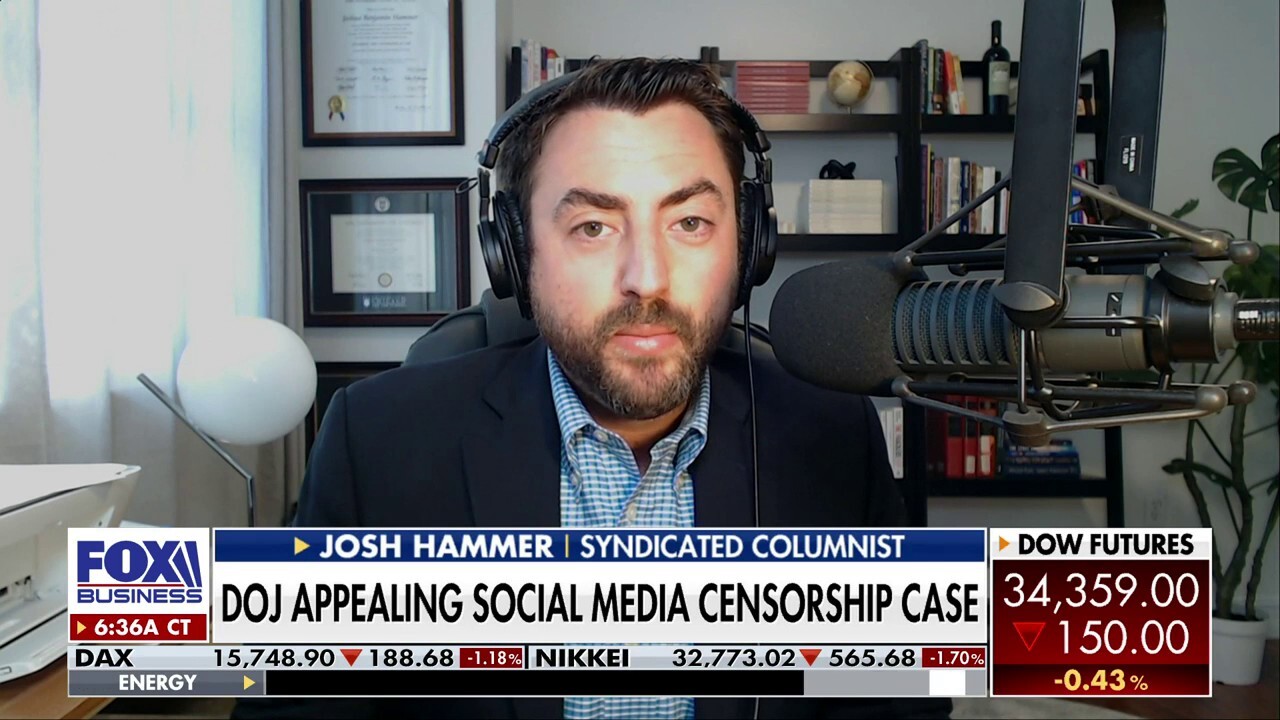 Social media censorship ruling 'a very good day for those of us who have been crying out for attention on this issue': Josh Hammer