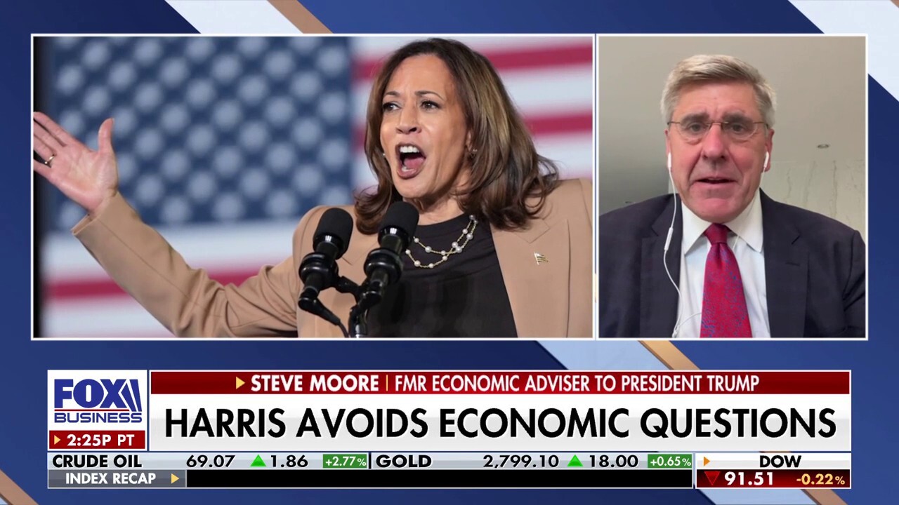 Economist says Kamala Harris has a tough job, Biden economy is a 'disaster'