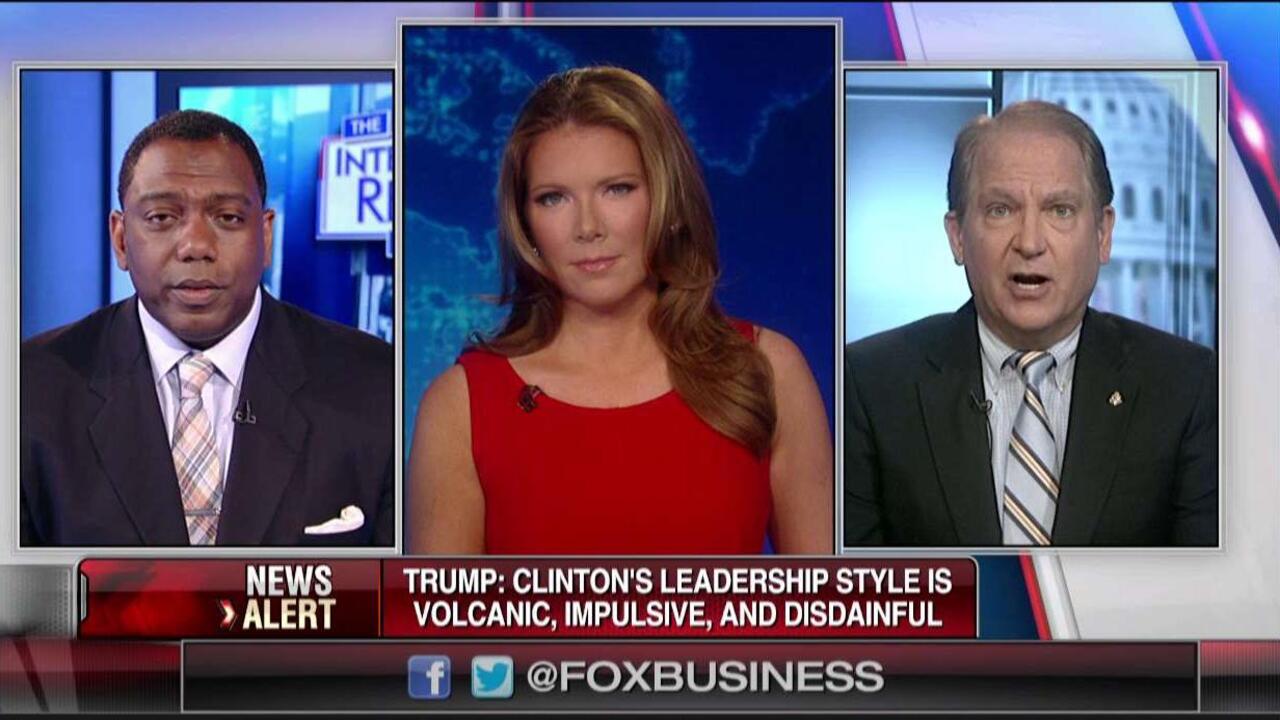 Trump tactic change puts Clinton on defensive
