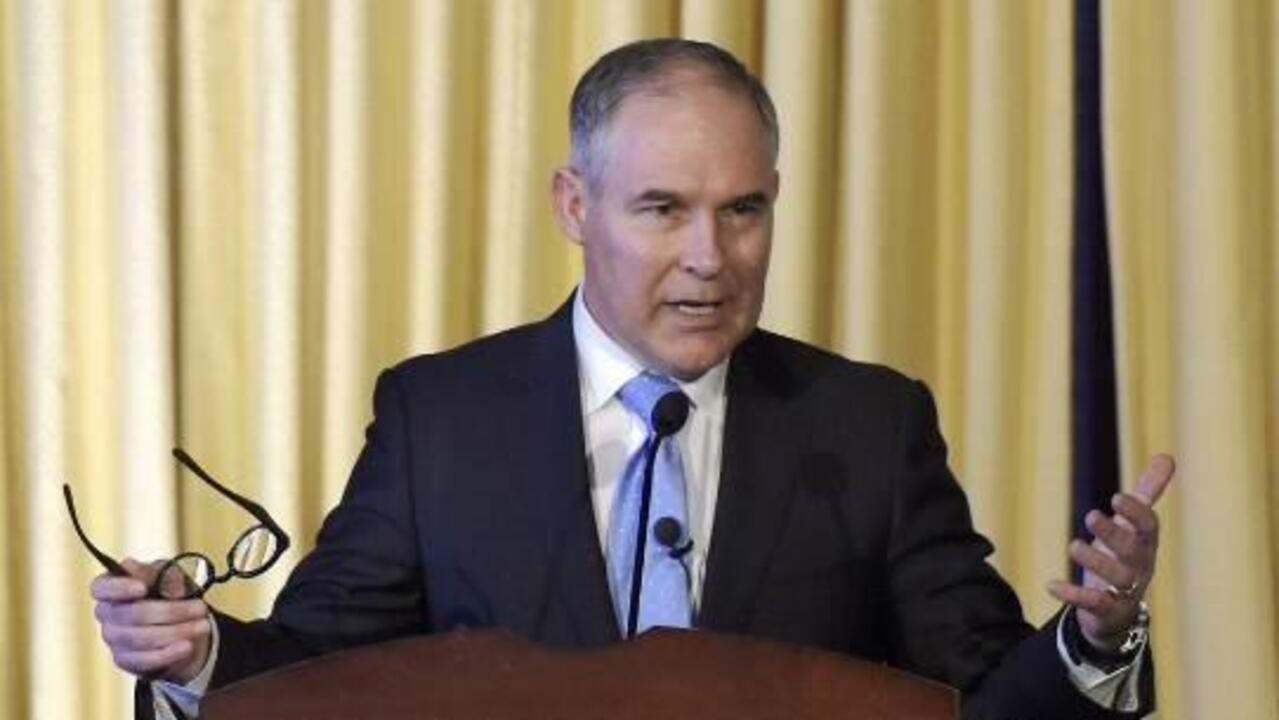 EPA Chief Pruitt: We are getting back to the core 