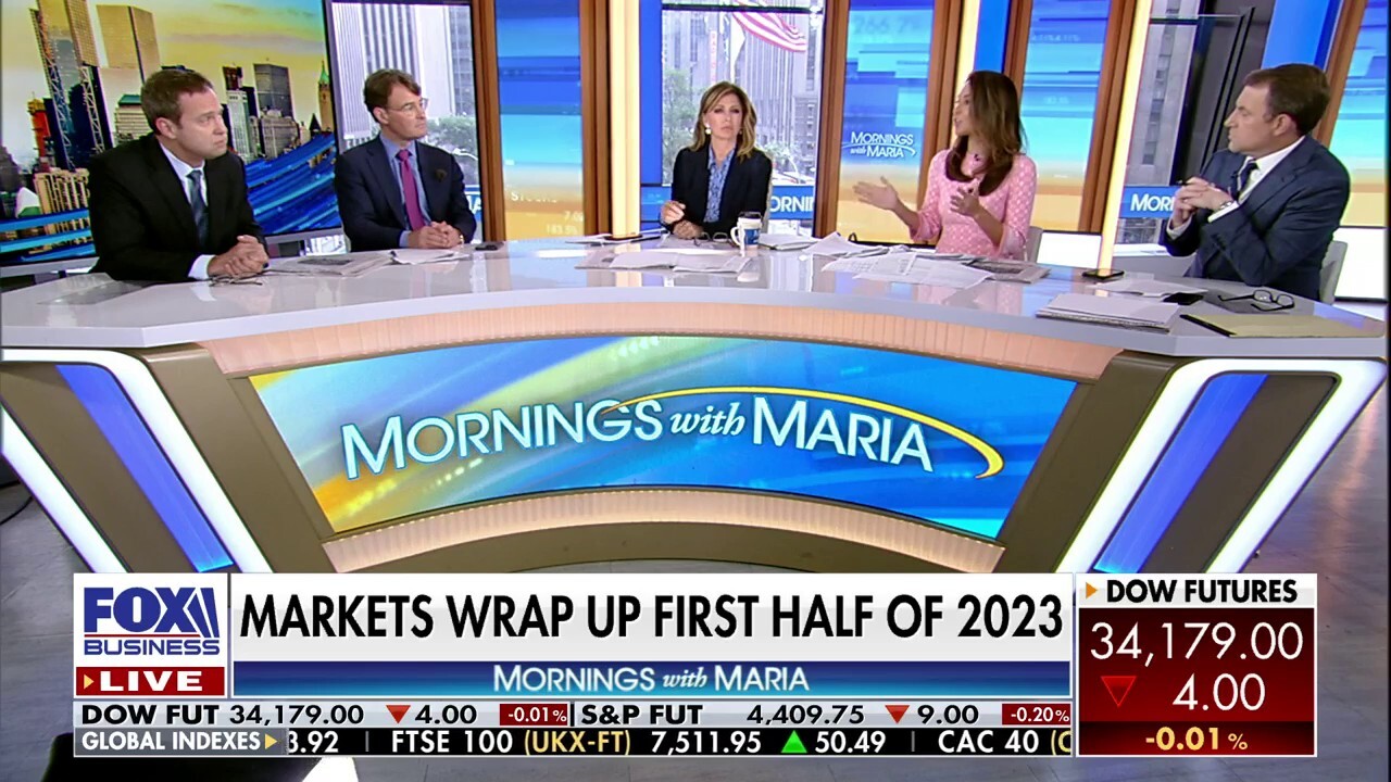 Mark Newton, Fundstrat Global Advisors managing director, and Brenda O’Conner, UBS financial adviser, join ‘Mornings with Maria’ to discuss market strategies on tech stocks for the second half of the year.