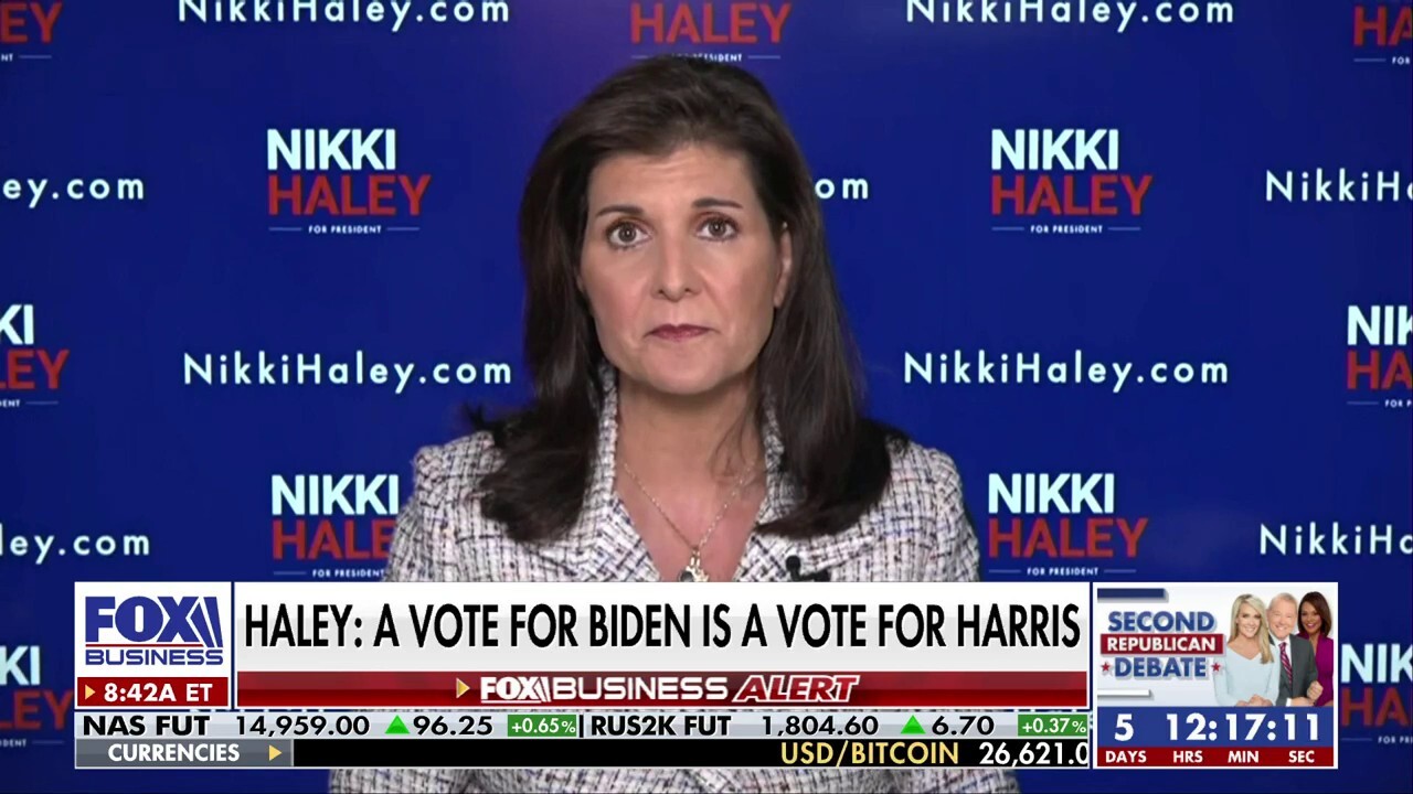 Democrats plan to hand 2024 election 'over to Kamala': Nikki Haley