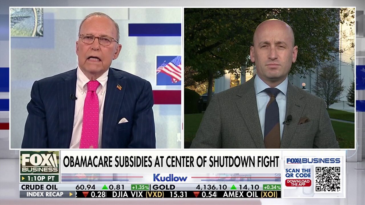 White House deputy chief of staff for policy Stephen Miller discusses President Donald Trump floating tariff rebate checks and previews the administration’s future economic focus on ‘Kudlow.’